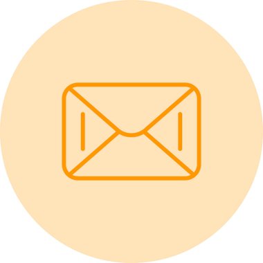 posta zarfı web basit illüstrasyon