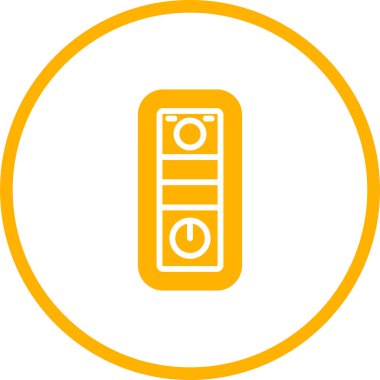 masaüstü web simgesi vektör çizimi