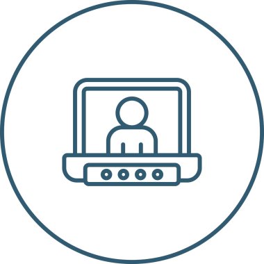 User icon, vector illustration simple design