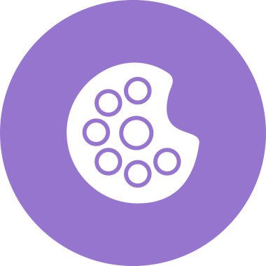 Sanatçı Paleti simgesinin satır çizimi 