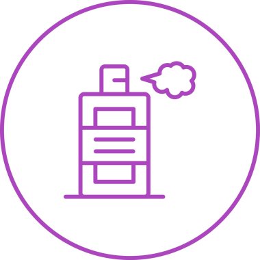 Sprey boya ikonunun web illüstrasyonu