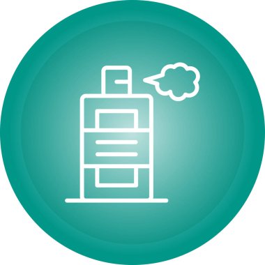 Sprey boya ikonunun web illüstrasyonu