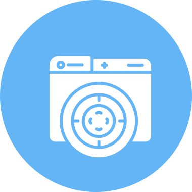 hedef simge, vektör illüstrasyonu basit tasarım