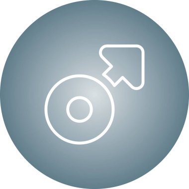 ok simgesi, vektör illüstrasyonu 