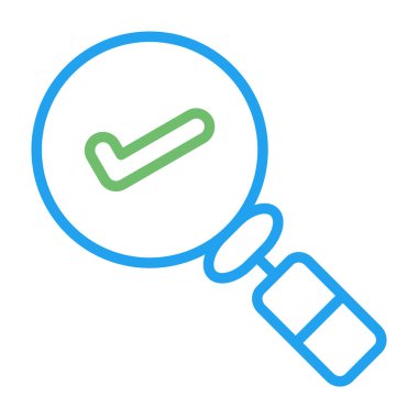 Kalite Denetim simgesi vektör çizimi