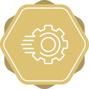 Beyaz arkaplanda hızlı yanıt simgesi izole edildi 