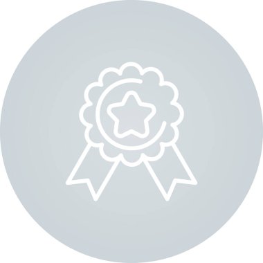 Üst Başarı Web simgesi vektör illüstrasyonu