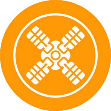 uydu simgesi web illüstrasyonu