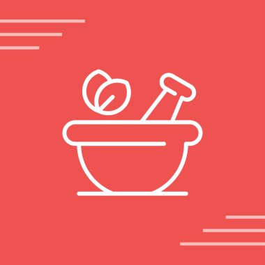 Bitkisel İlaç ikonu, Pestle ve havan topu