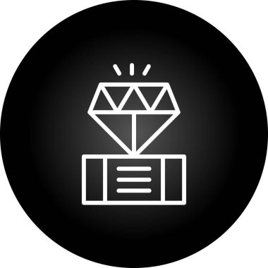 Kazanan simgesinin vektör illüstrasyonu 