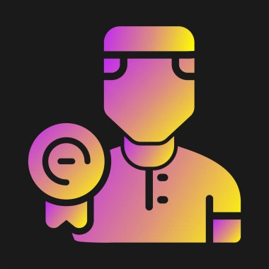 user icon, vector illustration simple design