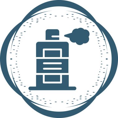 Sprey boya ikonunun web illüstrasyonu