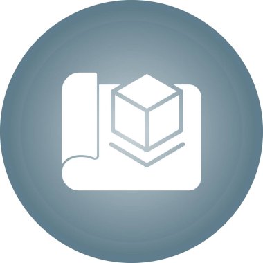 Prototip Simgesi, Vektör İllüstrasyonu 