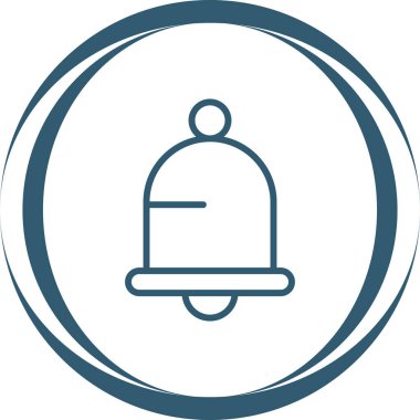 Çan simgesi web basit illüstrasyon