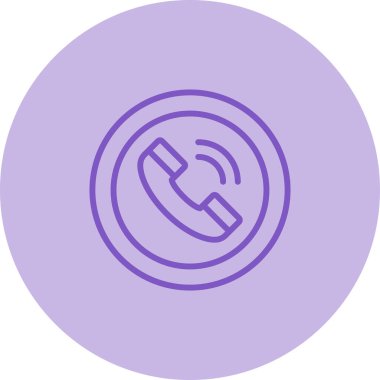 Telefon. Web simgesi basit tasarım 