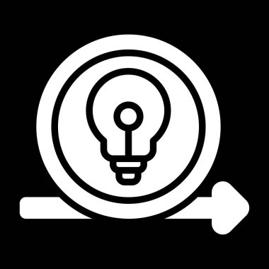 Agile Analitik ampul vektör illüstrasyonu