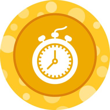 Kronometre Web simgesi basit tasarım