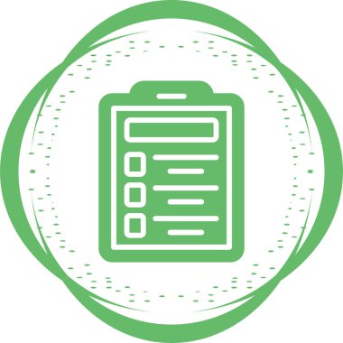 Pano simgesi, vektör illüstrasyonu basit tasarım