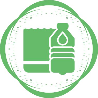 Acil yiyecek web simgesi vektör illüstrasyonu