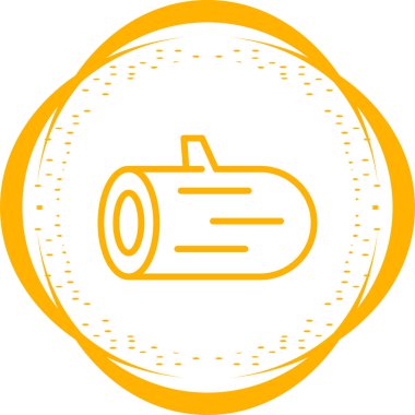 Tahta. Web simgesi basit illüstrasyon