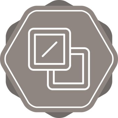 Önplan web simgesi, vektör illüstrasyonu