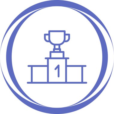 Zafer Ağı simgesi, özet illüstrasyon 