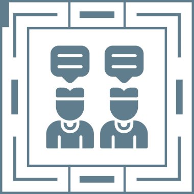 İş Analitikleri Danışmanlık vektör satırı simgesi 