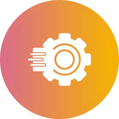 Beyaz arkaplanda hızlı yanıt simgesi izole edildi 