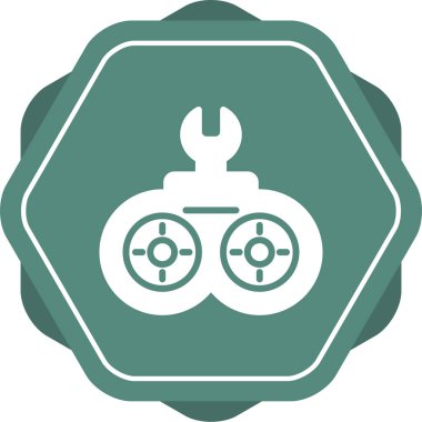 Web simgesi vektör illüstrasyonunu onar