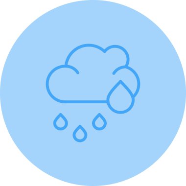 bulut web simgesi basit illüstrasyon