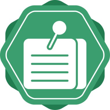 Yapışkan Notlar İmza Çizim Vektörü izole edildi. Not Simgesi. Bellek Simgesi