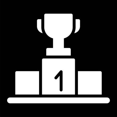 Zafer Ağı simgesi, özet illüstrasyon 