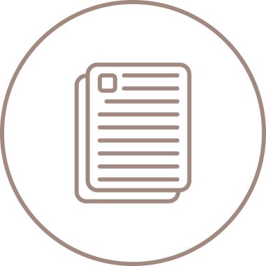 belge web simgesi, özet biçimi