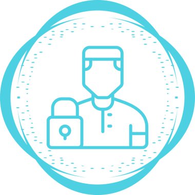 user icon, vector illustration simple design