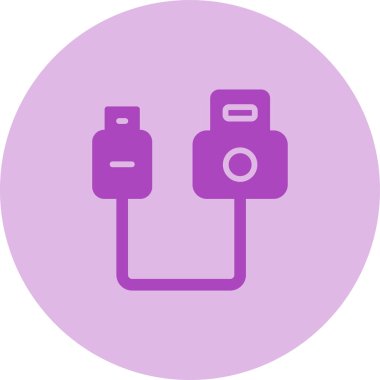 usb simgesi, web tasarımı için illüstrasyon