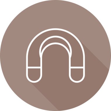 Şişirilebilir Seyahat yastık simgesi, vektör illüstrasyonu