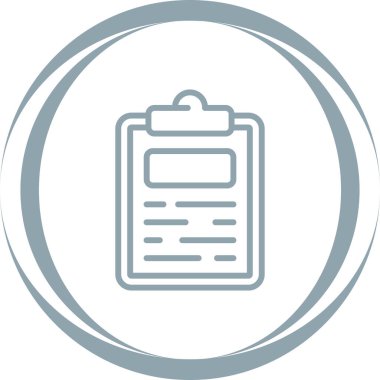 Pano simgesi, vektör illüstrasyonu basit tasarım