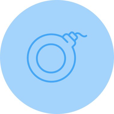 bomba simgesi web basit illüstrasyon