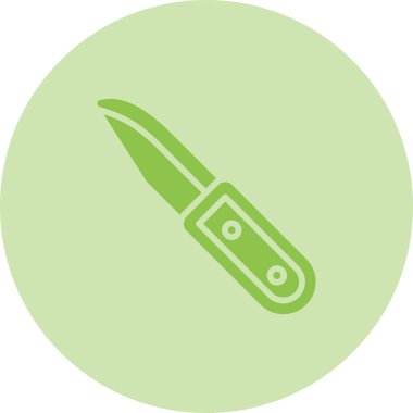 cep çakısı simgesi web illüstrasyonu