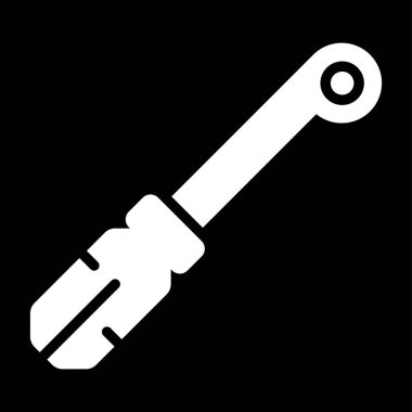 Boru ipliği. Web simgesi basit illüstrasyon