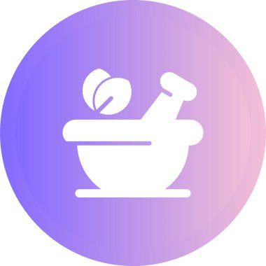 Bitkisel İlaç ikonu, Pestle ve havan topu