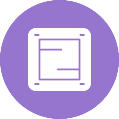 Ana kart web simgesi vektör illüstrasyonu