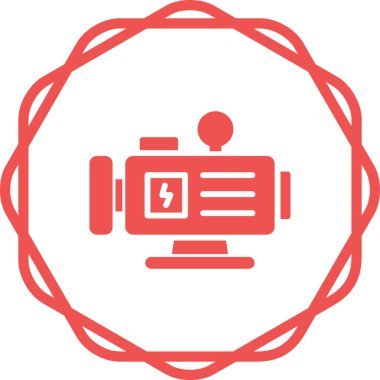 su pompası simgesi, vektör illüstrasyonu 