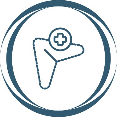 ok simgesi, vektör illüstrasyonu  