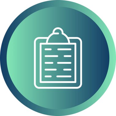 Pano. Web simgesi basit illüstrasyon 