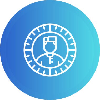 hedef simge, vektör illüstrasyonu basit tasarım