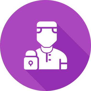 user icon, vector illustration simple design