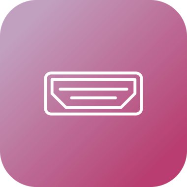 hdmi simgesi, web tasarımı için resimleme
