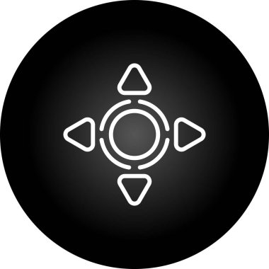 Beyaz arkaplanda izole edilmiş konum web simgesi 