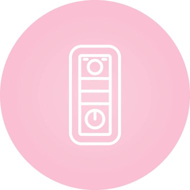 masaüstü web simgesi vektör çizimi